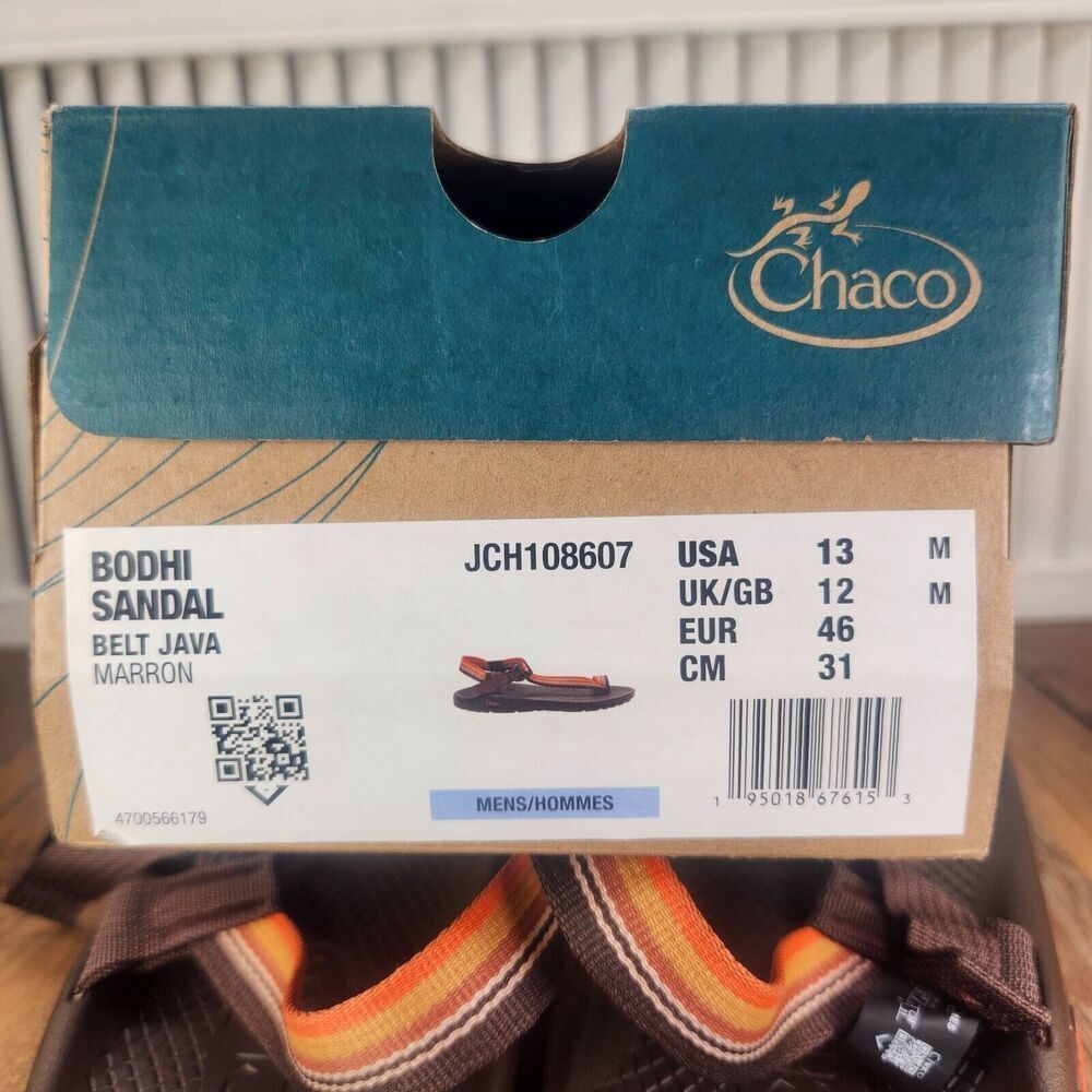 Chaco Brown and Orange Sandals - Picture 12 of 12